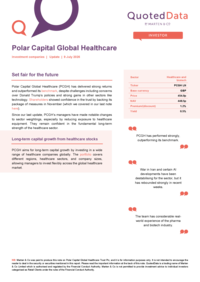 QuotedData: Set fair for the future